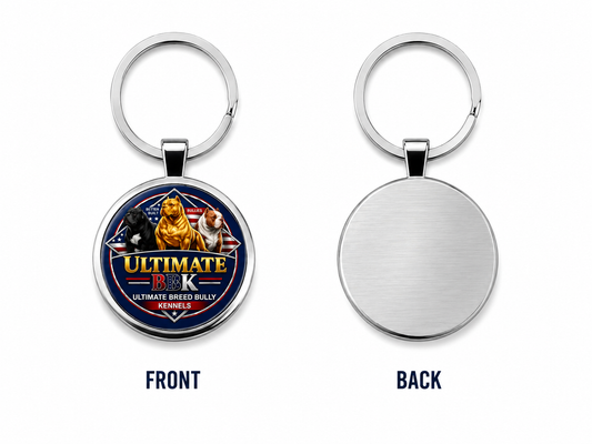 Round Stainless Steel Keychain🔥75 BONUS ENTRIES🔥